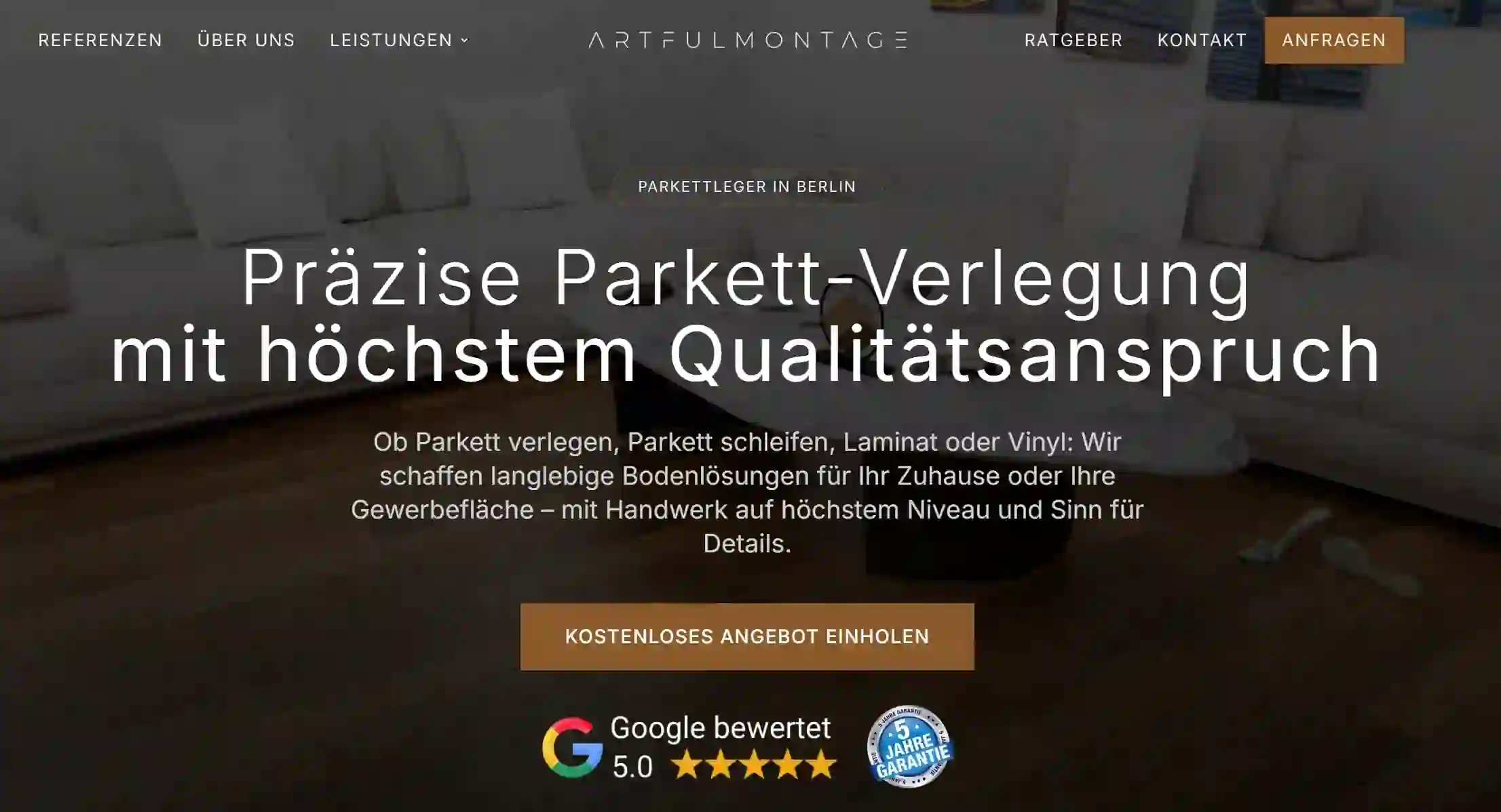 Handwerker Website Design - B2B Webdesign Agentur für Dienstleister