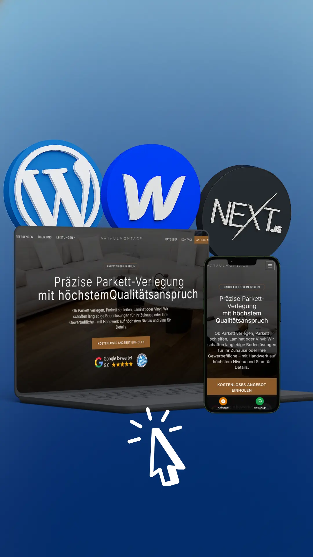 Webseite erstellen - Professionelle Unternehmensseiten für Ihre Online-Präsenz